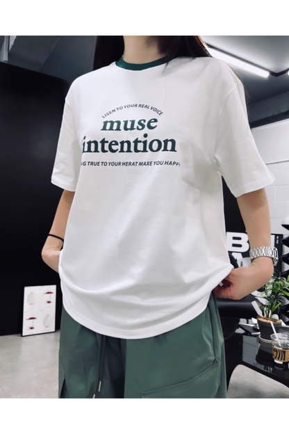 muse intention 簡約T恤