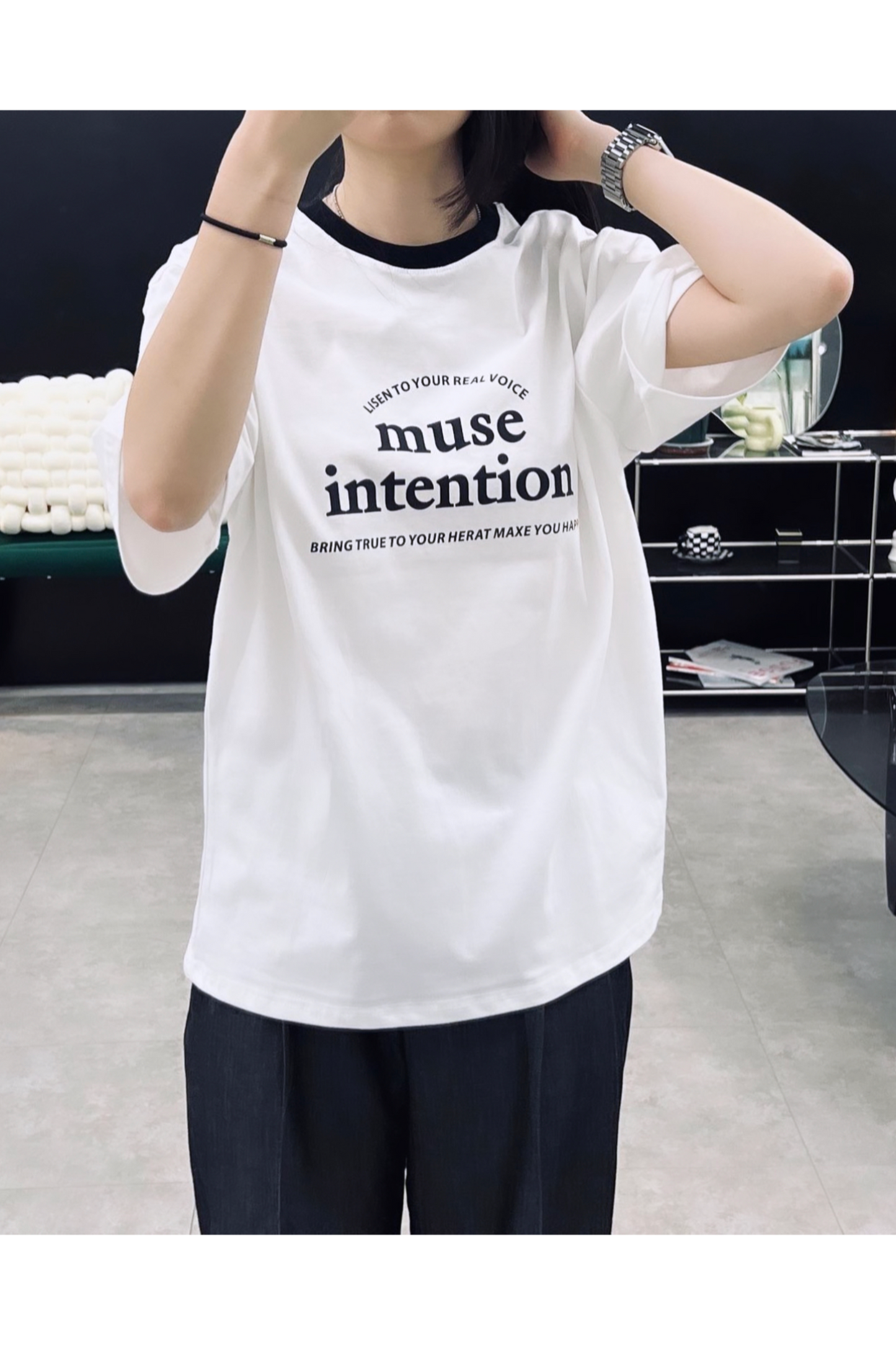 muse intention 簡約T恤
