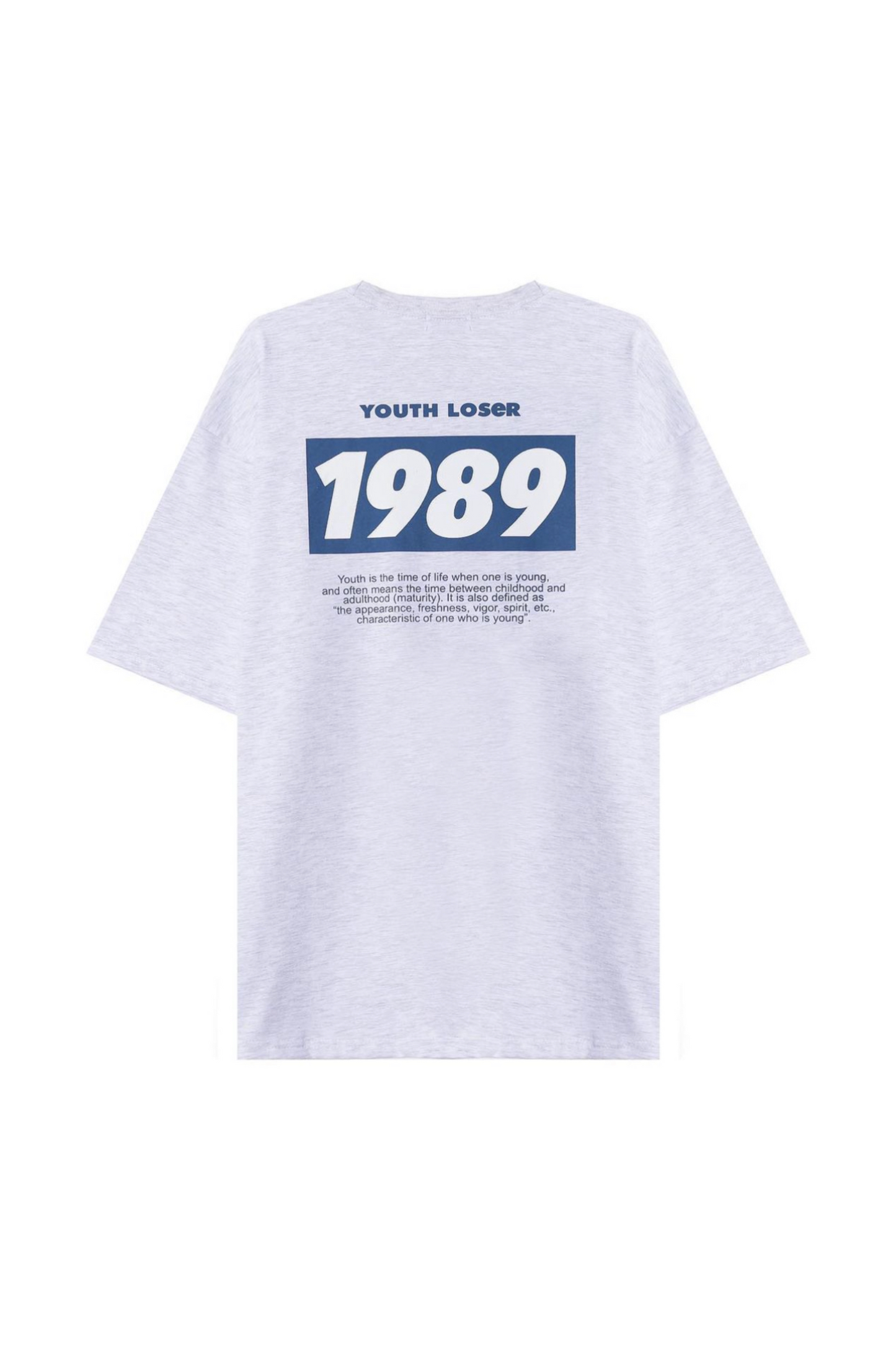 1989 簡約印花T恤
