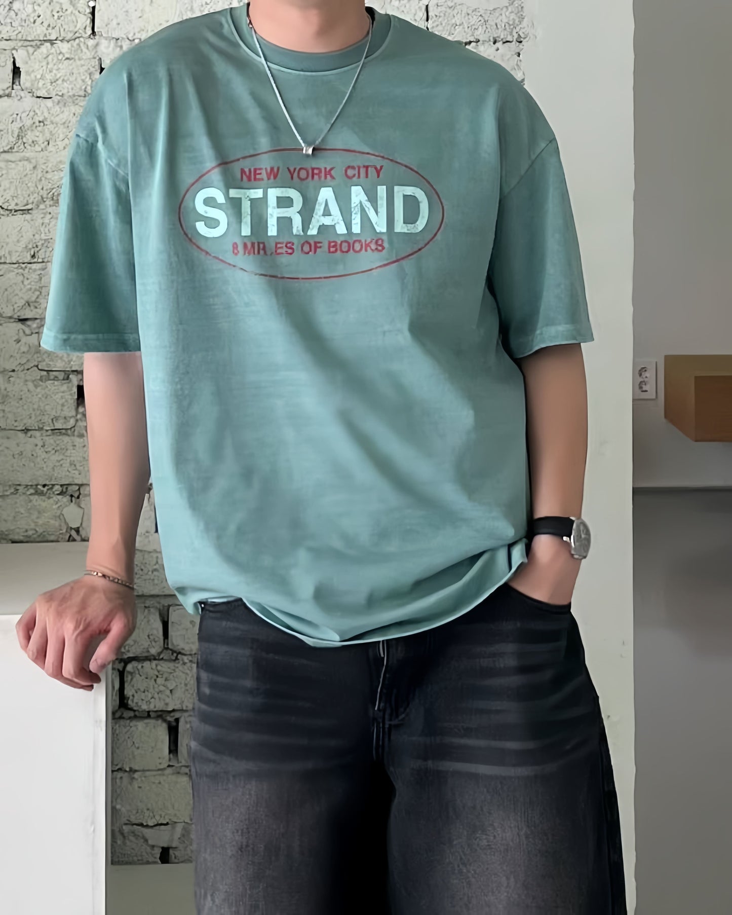 STRAND 洗水質感簡約T恤丨4色