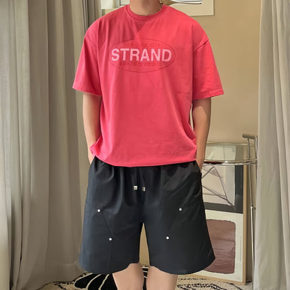 STRAND 洗水質感簡約T恤丨4色