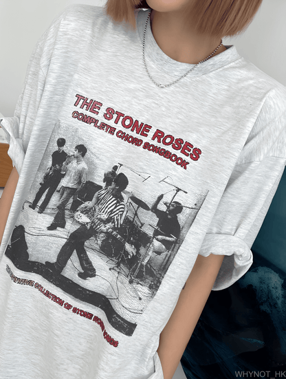 THE STONE ROSES 藝術印花T恤丨2色