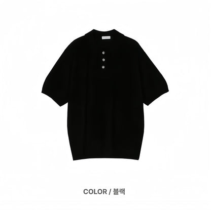 簡約純色順滑質感 POLO 衫丨5色