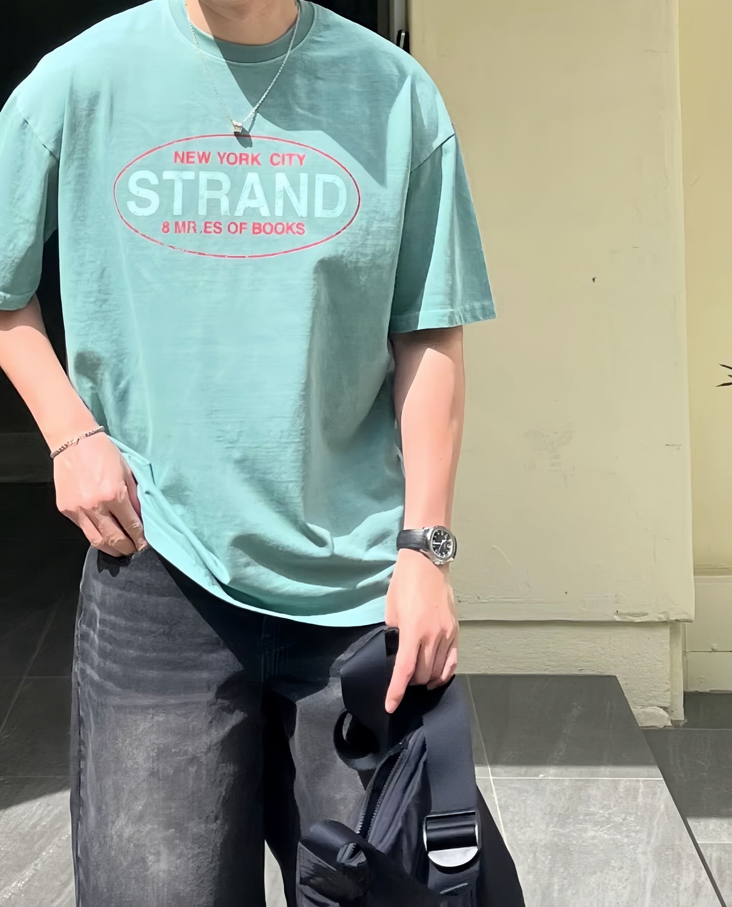 STRAND 洗水質感簡約T恤丨4色