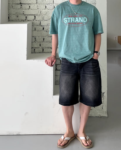 STRAND 洗水質感簡約T恤丨4色