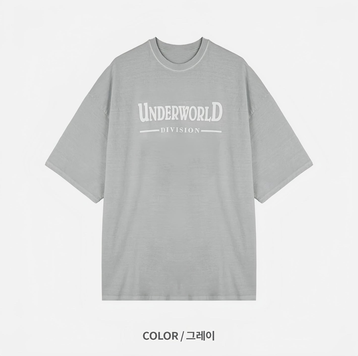 UNDERWORLD 洗水質感T恤丨2色