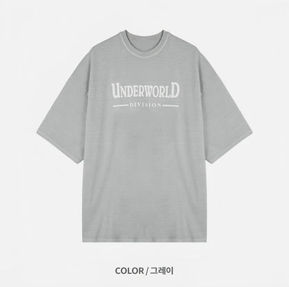 UNDERWORLD 洗水質感T恤丨2色