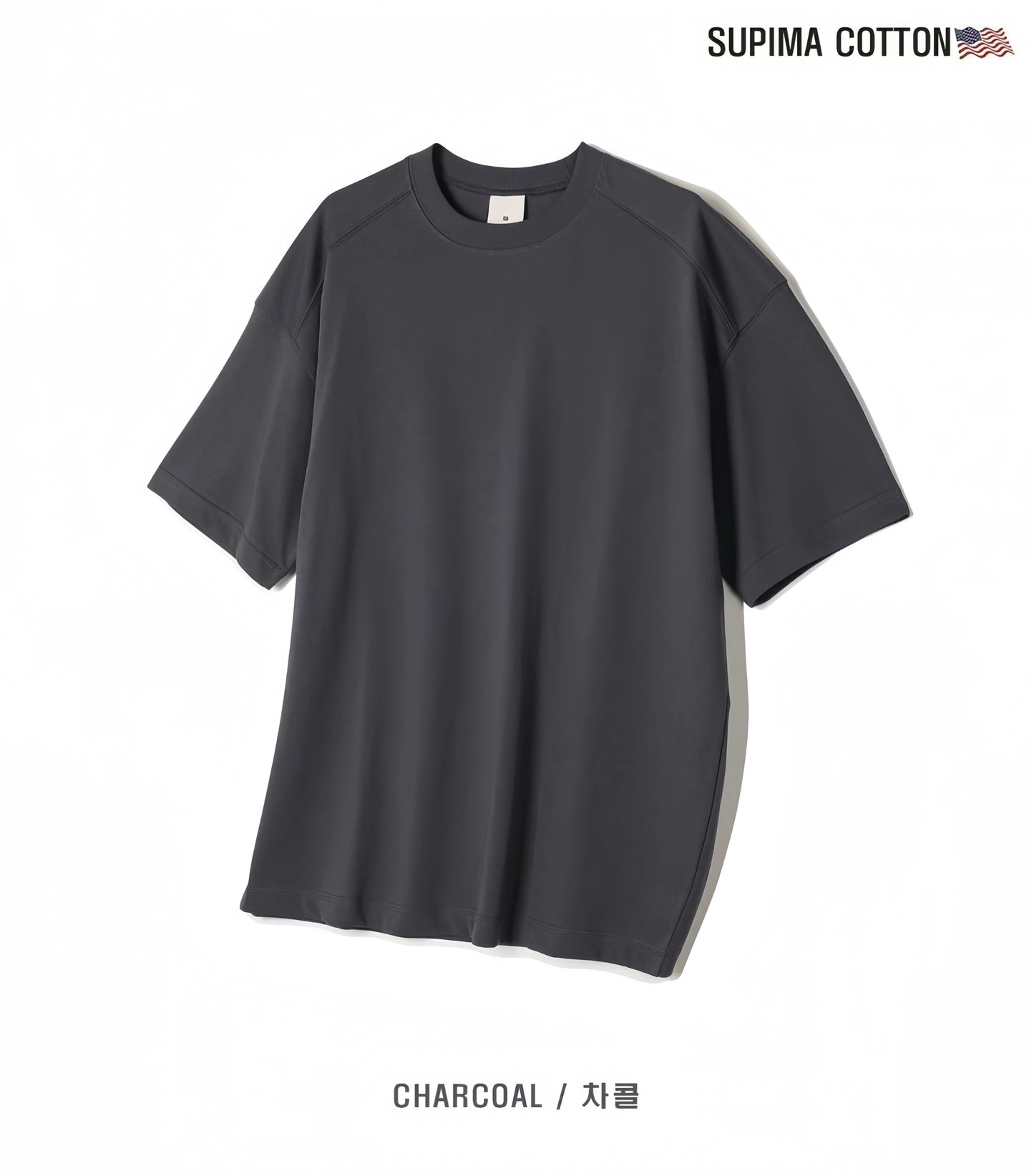 USA SUPIMA COTTON X AEROCOOL 清爽快乾高品質 OVERSIZE T恤丨10色