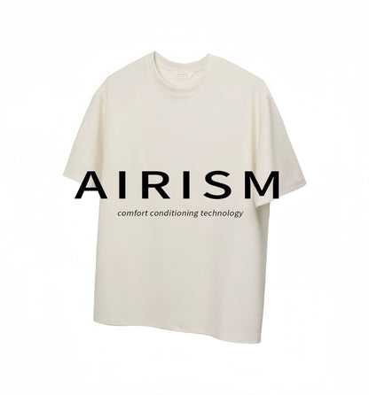 AIRISM 涼感彈性高品質T恤丨8色