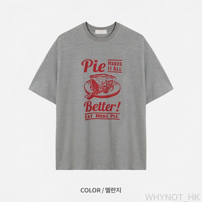 Pie Better 印花T恤丨3色