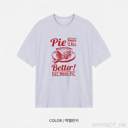 Pie Better 印花T恤丨3色