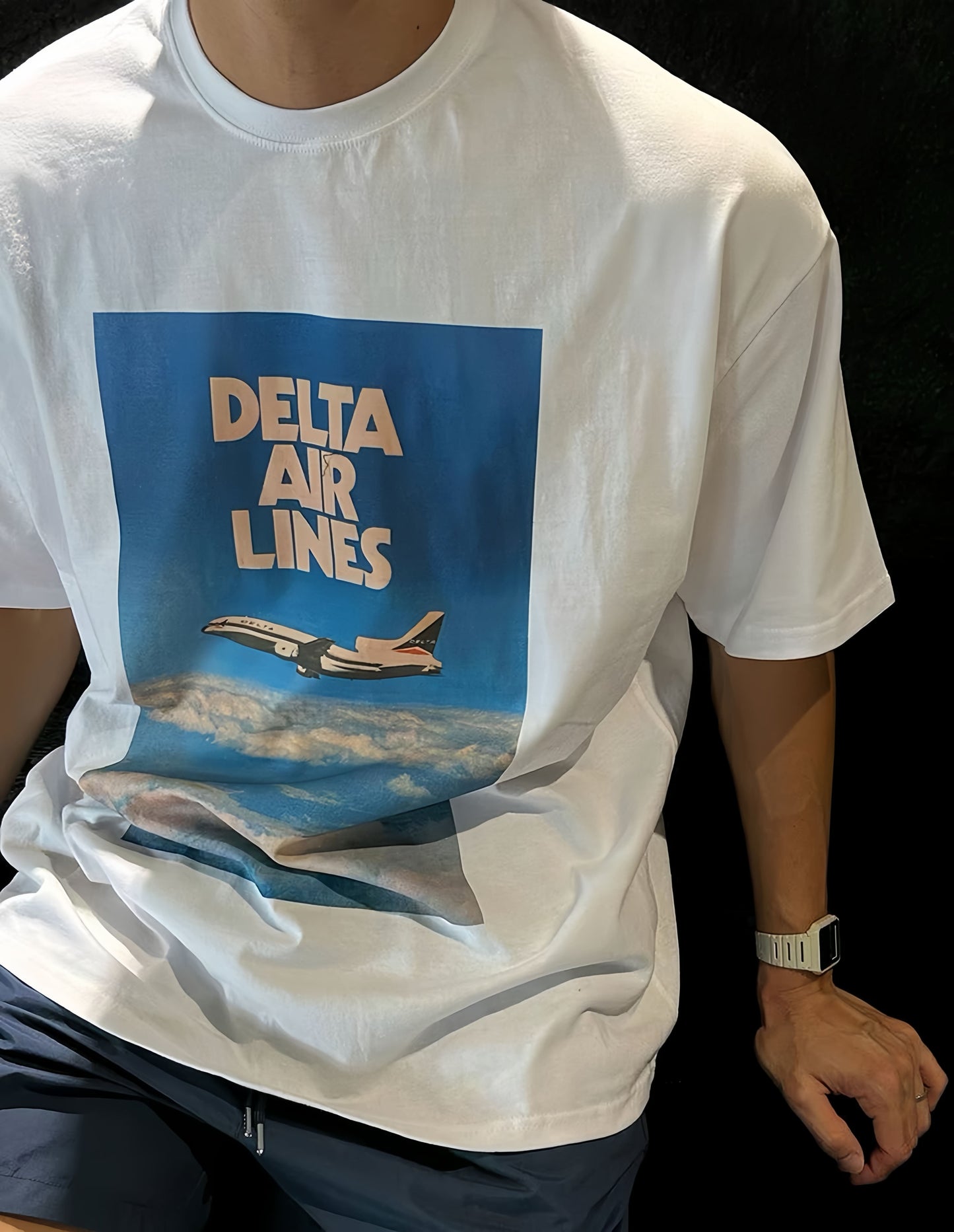 DELTA AIR LINES 印花T恤丨2色