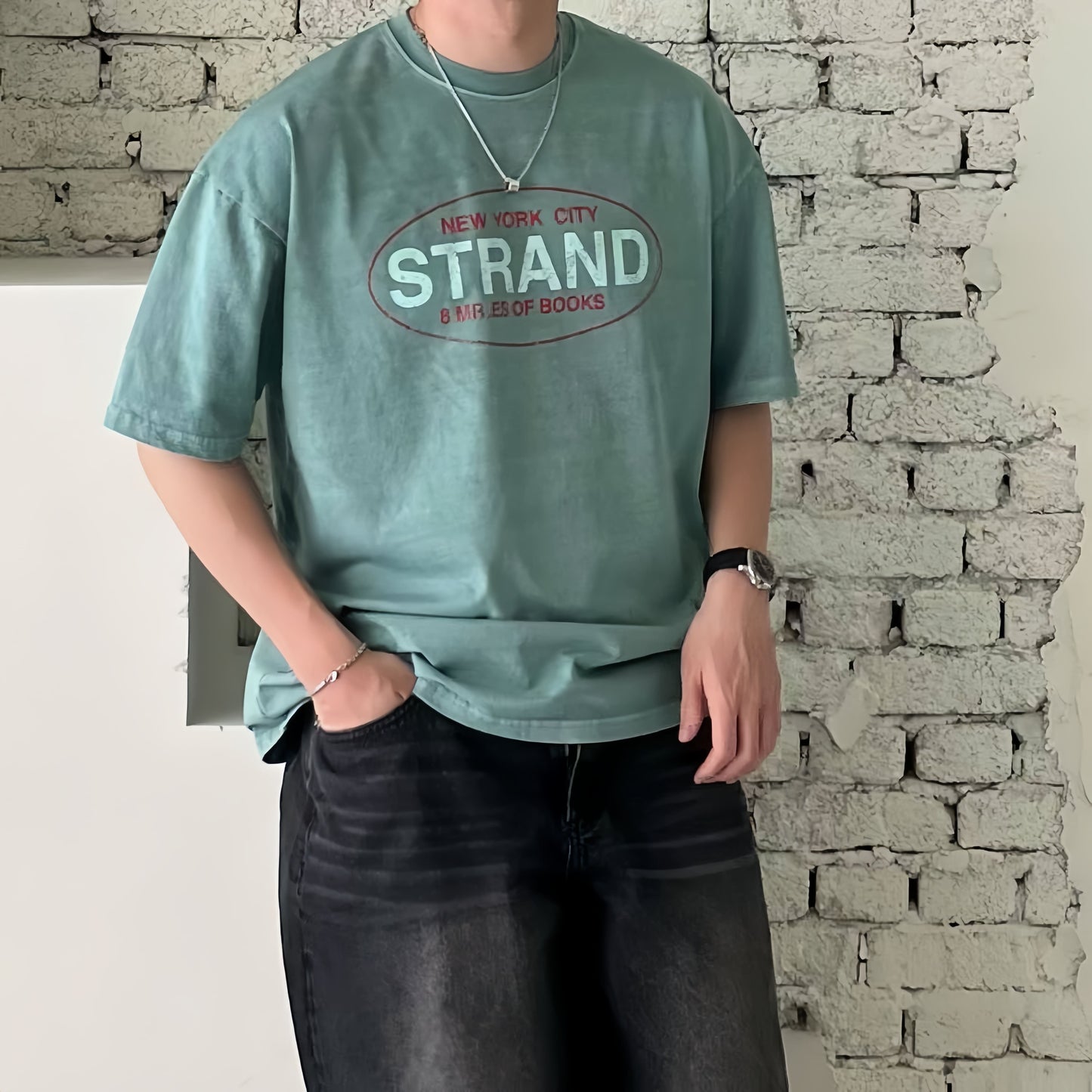 STRAND 洗水質感簡約T恤丨4色