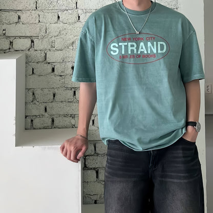 STRAND 洗水質感簡約T恤丨4色